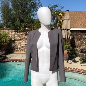 Vintage Condor Gray/Pink Piping Blazer SzS/M